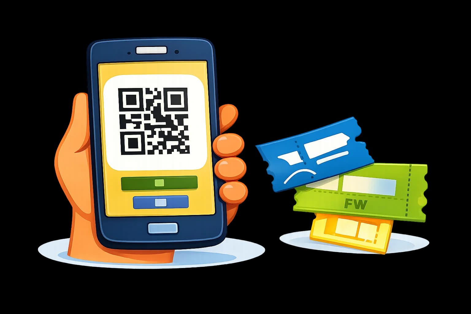 Ilustración control QR